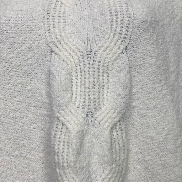Nwt | Caslon Center Cable Cowl Neck Cotton Blend Sweater Size Small - Picture 5 of 9